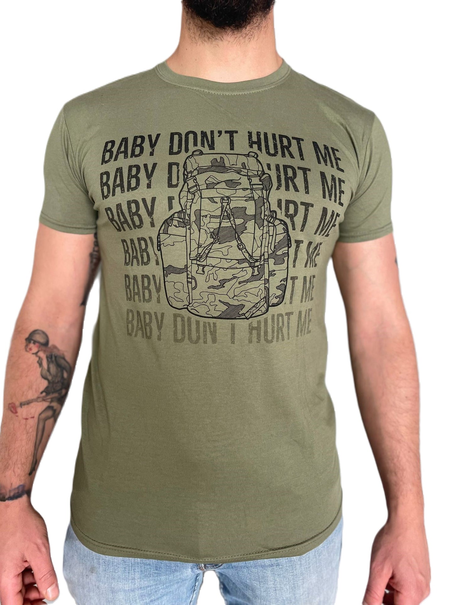T-shirt "Baby don't hurt me"